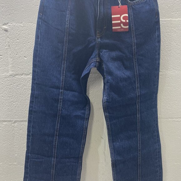 ESPRIT NY WOMEN’S RETRO STRAIGHT JEANS. SIZE 28 WAIST/30 LENGTH. NEW WITH TAGS. - Picture 1 of 7
